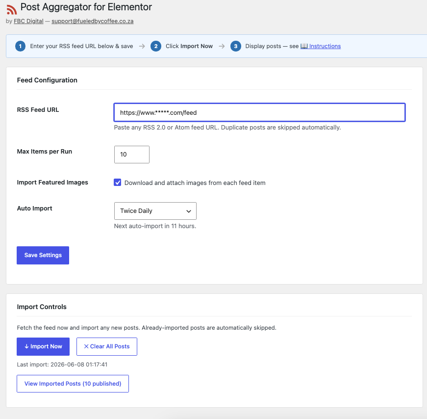 Post Aggregator for Elementor screenshot